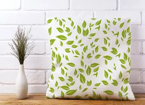 Green Leaves Cushions 45cm x 45cm