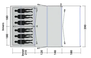 Outwell Birchdale 6PA 6-person Tent