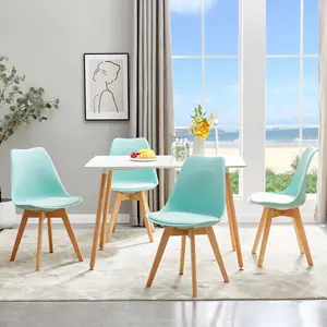 Benno 4 - Person Dining Set Green