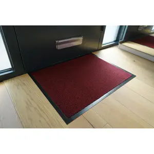 Aarib Door Mat Red / Rectangle 40cm x 60cm