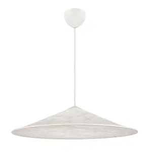 Nordlux Hill Dome Pendant Ceiling Light White E27