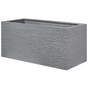 Plant Pot 80 x 37 x 38 cm Grey MYRA