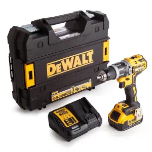 Dewalt DCD796M1 18v XR Brushless Compact Combi Hammer Drill - 1 x 4.0ah Battery