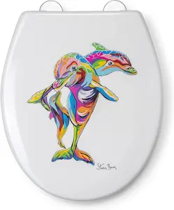 Croydex Hannah McWave Flexi-Fix™ Toilet Seat-Steven Brown