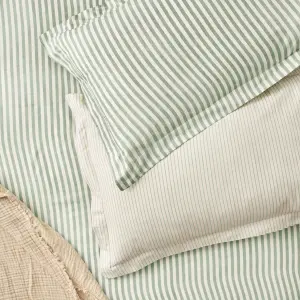 Yard Hebden Mélange Stripe Pillowcase Pair