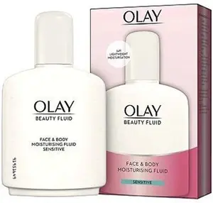 Olay Beauty Fluid Face And Body Sensitive Moisturiser 200Ml