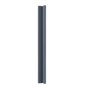 GoodHome Alisma Matt blue slab Matt blue Standard Corner post, (W)59mm (L)715mm