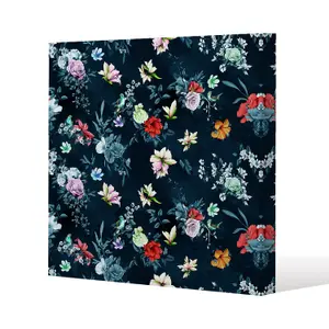 Roses & Other Bright Flowers (Canvas Print) / 61 x 61 x 4cm