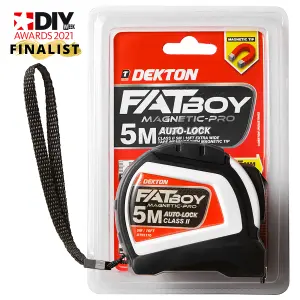 Dekton Fatboy Magnet Tape Measure 5M X 25MM