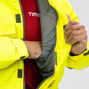 Timco - Hi-Visibility Bomber Jacket - Yellow (Size Small - 1 Each)