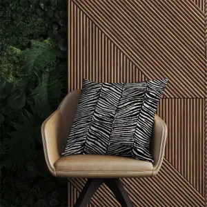 Zebra Pattern Outdoor Cushion 60cm x 60cm