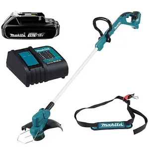 Makita DUR193 LXT 18v Cordless Garden Grass Line Trimmer Strimmer +1.5ah Battery