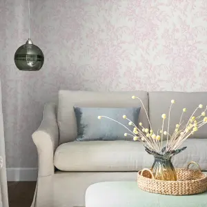 Laura Ashley Picardie Petal Floral Smooth Wallpaper