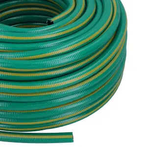 Hozelock Ultraflex Garden Hose Pipe 12.5mm 50m Water Yard Anti Kink & Fittings