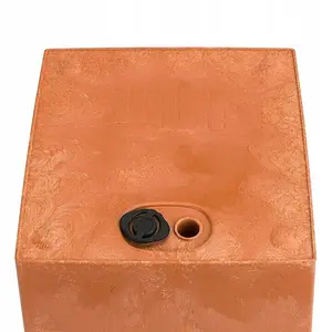 Plant Flower Pot Concrete Square Planter Inner Pot Garden Patio Home Large Beton Terracotta 7.5 Litres