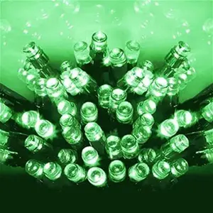 Simpa 100 Led Green B/O Multifunctional Timer String Lights