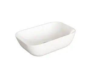 Banyetti Zeus 455mm Countertop Basin - Gloss White