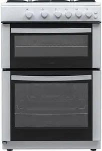 LOGIK LFTG60W22 60 cm Gas Cooker - White, White 9475