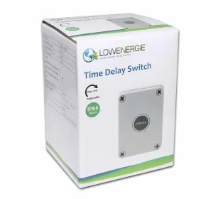 Weatherproof Outdoor Timer Delay/Lag Switch