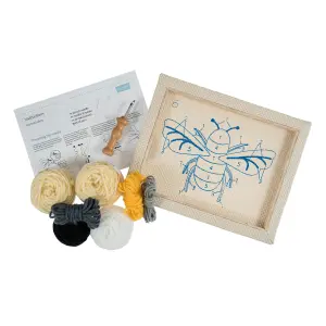 P/NEEDLE BEE - Punch Needle Kit: Bee - Trimits