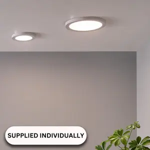 Living Room Lighting Wall and Ceiling Light 18W IP44 Colour Changing - White