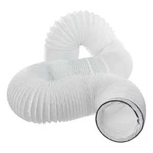 SPARES2GO Extra Long 10m Vent Hose Pipe compatible with White Knight Tumble Dryer (4" / 100mm)