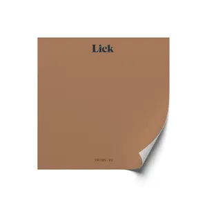 Lick Brown 02 Peel & stick Tester