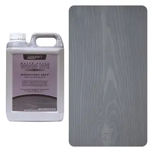 Littlefair's - Indoor & Outdoor Wood Stain - Moonlight Grey - 20 LTR