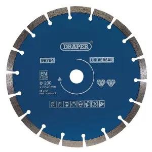 Draper  Segmented Diamond Blade, 230mm 99784