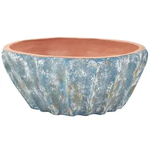 Terracotta Plant Pot 51 cm Blue OSTRYA