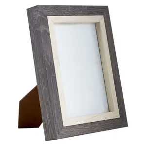 Interiors by Premier Box 5 x 7 Two Tone Photo Frame