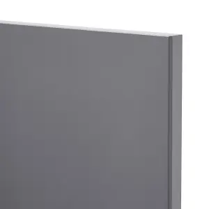 GoodHome Stevia Gloss anthracite Drawer front, Pack of 1 (H)715mm (W)597mm (T)18mm