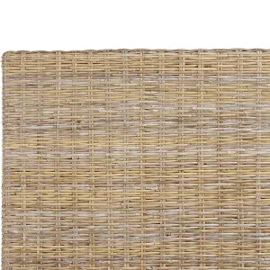 Rattan EU Super King Size Bed Natural SALBRIS