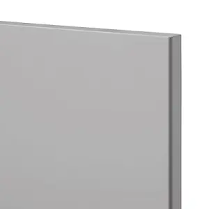 GoodHome Balsamita Matt grey Slab 2 drawer Door & drawer 500mm