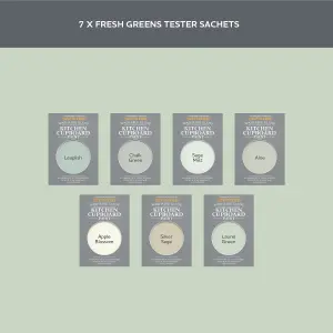 Rust-Oleum Light Green Gloss Kitchen Cupboard Paint Tester Samples - 10ml