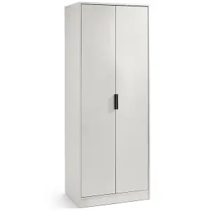 Silk Grey 2 Door Soft Close Wardrobe