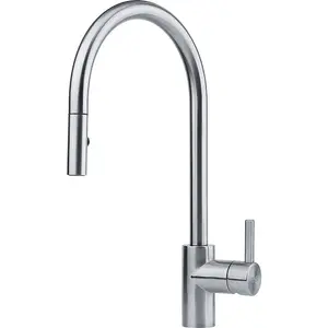 Franke Eos Neo Mono Hole Mixer Kitchen Tap - Stainless Steel