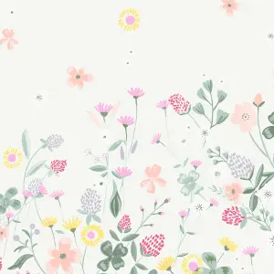 Laura Ashley Clodagh Multicolour Floral Matt Mural