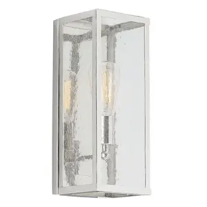 Elstead Harrow 1 Light Indoor Candle Wall Light Polished Nickel, E27