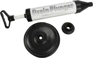 ASAB Air Pump Drain Plunger Toilet Unblocker Plunger