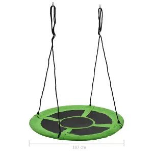 Berkfield Swing 110 cm 100 kg Green