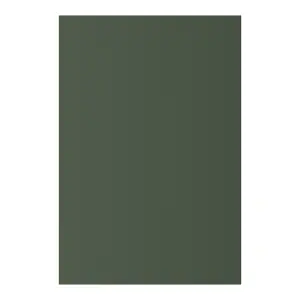 GoodHome Artemisia Matt dark green shaker End panel (H)870mm (W)590mm