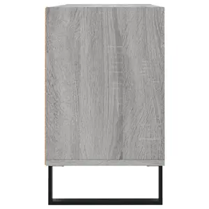 Berkfield TV Cabinet Grey Sonoma 103.5x30x50 cm Engineered Wood