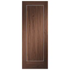 Internal Walnut Pre-finished Varese Fire Door  - 1981 x 762 x 44mm (30")