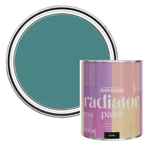 Rust-Oleum Peacock Suit Gloss Radiator Paint 750ml