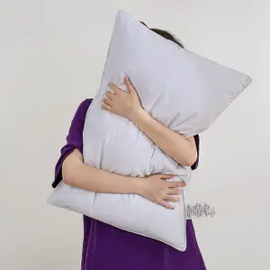 ONLY ONE DUCK FEATHER & DOWN PILLOWS SOFT COMFORTABLE COTTON WHITE,