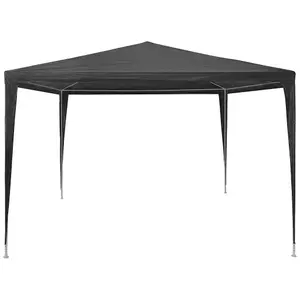 Berkfield Party Tent 3x3 m PE Anthracite