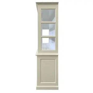 Jacksonport Display Cabinet Cream/White