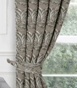 Home Curtains Georgia Tiebacks Natural (PAIR)