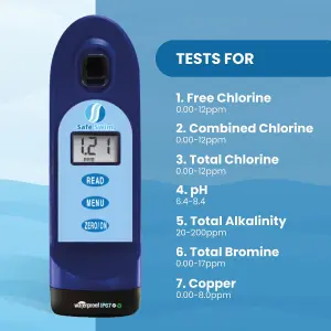 Safe Swim Meter - Digital Testing for Pools & Hot Tubs